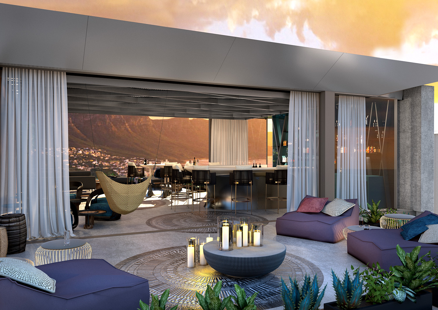 Club & Rooftop Lounge Kapstadt